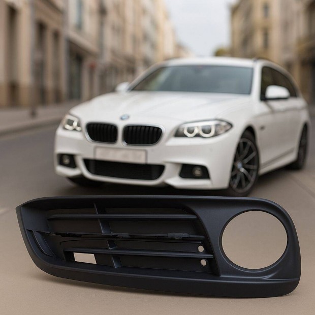 BMW 520D F11 jobb első ködlámpa rács cikkszám 11460915