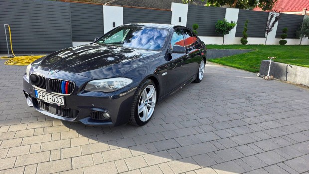 BMW 520d M Packet 220LE Shadowline Barnabőr, Kiyo, Friss műszaki