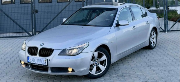BMW 525d (Automata) / Bőrbelső / Napfénytető !
