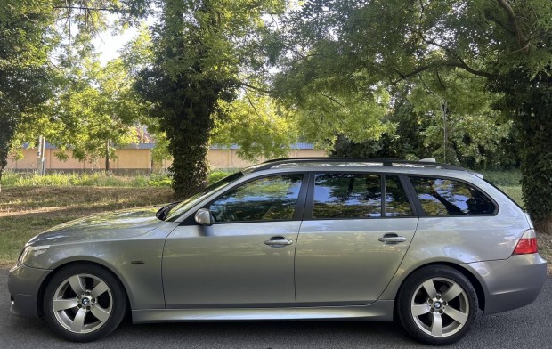 BMW 535d Touring (Automata) Nagy Navi!