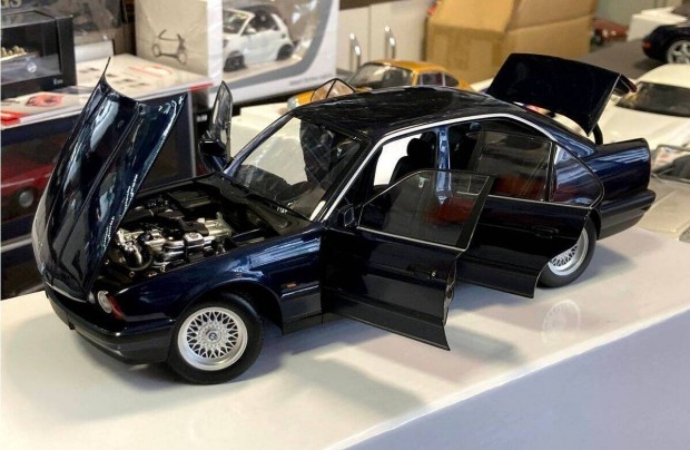 BMW 535i E34 1988 blue 1:18 1/18 Minichamps