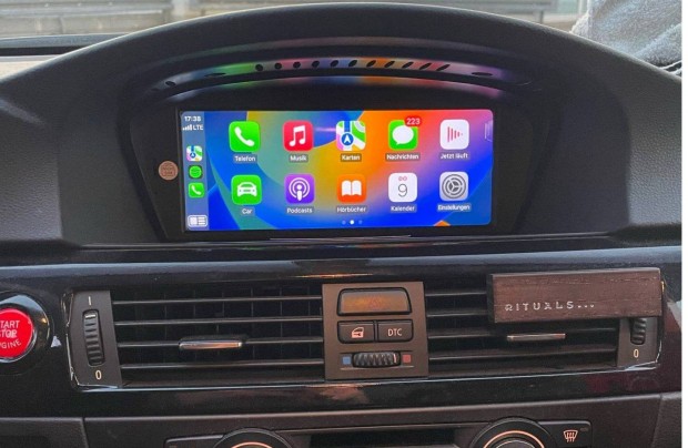 BMW 5 Android Auto Multimédia E60 E61 E63 E64 Navigáció Navi Rádió