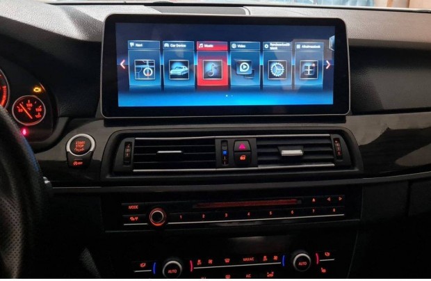 BMW 5 F10 F11 Android autrdi multimdia fejegysg navi Carplay