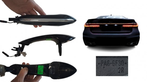 BMW 5 G30, 7 sor. F01 F02 Gyri jobb kilincs 51217455121