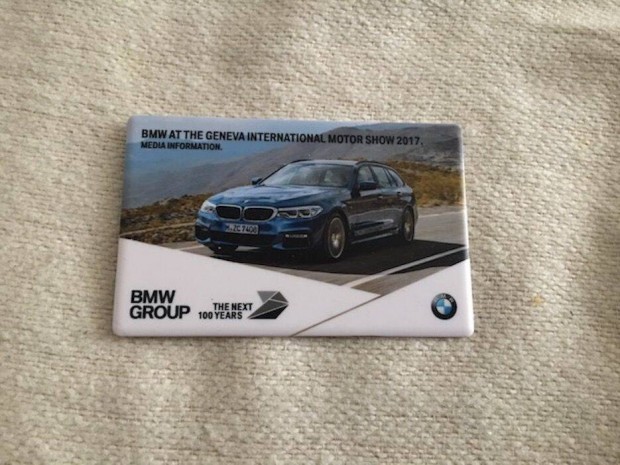 BMW 5, 5-ös sorozat USB 2.0 kártya, lap formájú pendrive 8 GB