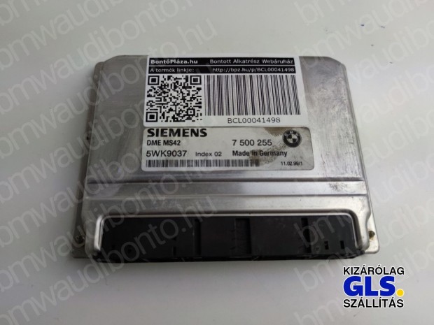 BMW 5 (E39) 520 i Motorvezérlő egység/modul (7500255, 12147500255)