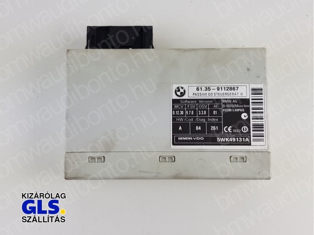 BMW 5 (E60) Kulcs nélküli nyitás jeladó (9112867, 61359112867)
