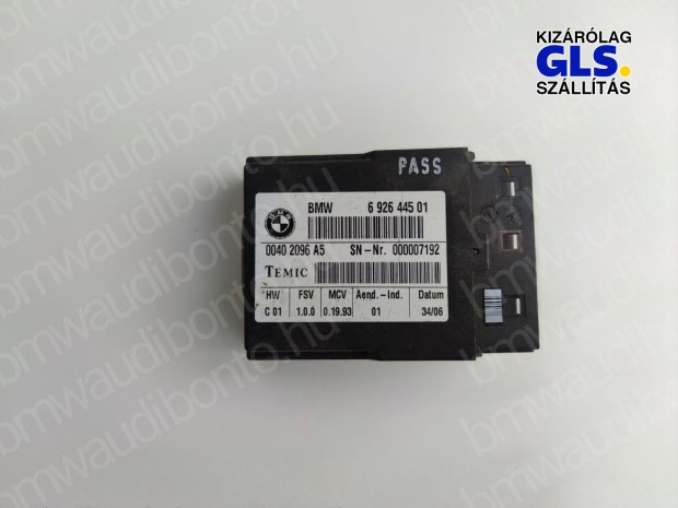 BMW 5 (E60) Ülés vezérlőegység/modul (6926445, 61356926445)
