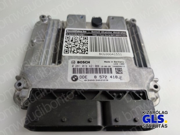 BMW 5 (F10) 520 d Motorvezrl egysg/modul (8572418, 13618572418)