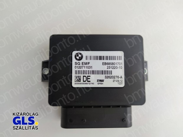 BMW 5 (F10) Kézifék vezérlő modul (6858017, 34436858017, 34436862808)