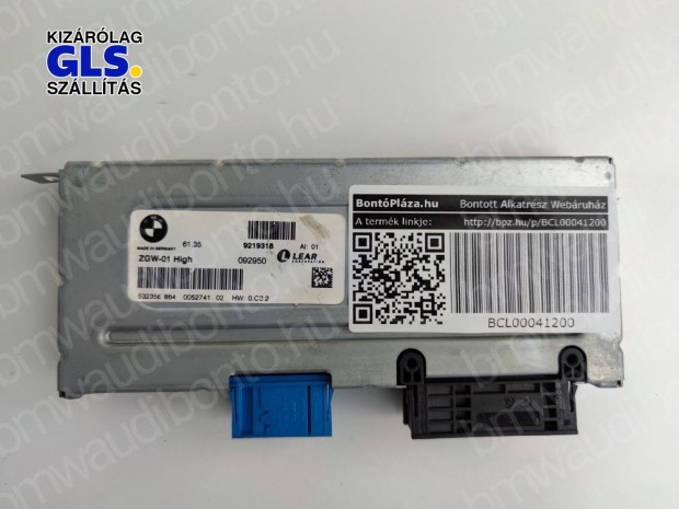 BMW 5 (F10) Komfort vezérlőegység/modul (9219318, 61359219318)