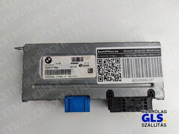 BMW 5 (F10) Komfort vezérlőegység/modul (9236462, 61359236462)
