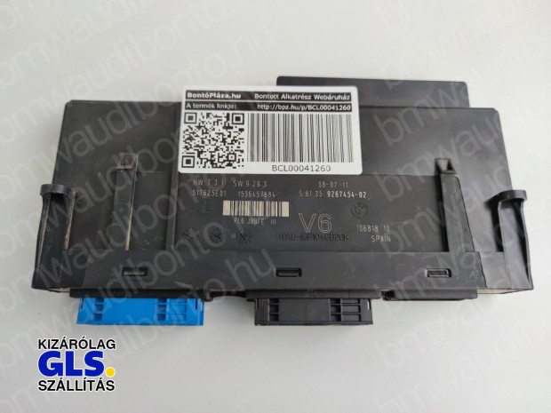 BMW 5 (F10) Komfort vezrlegysg/modul (9267454, 61359267454)
