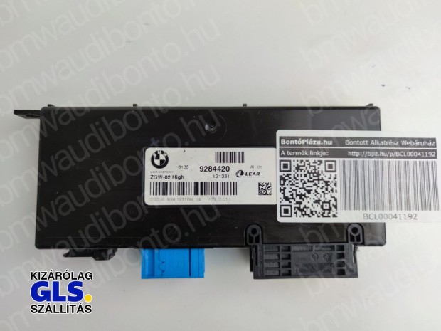 BMW 5 (F10) Komfort vezérlőegység/modul (9284420)