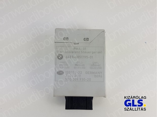 BMW 5 (F10) Tolatradar vezrlegysg/modul (6851795, 66336851795)