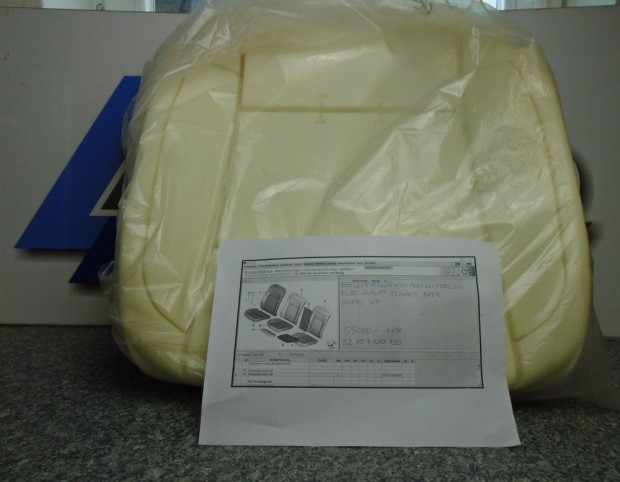 BMW 5-�s/7-es els� �l�lap szivacs