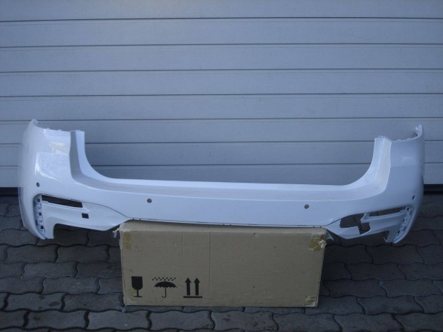 BMW 5-ös G31 M-Sport LCI 6 radaros hátsó lökhárító 51127466382 2021-tő