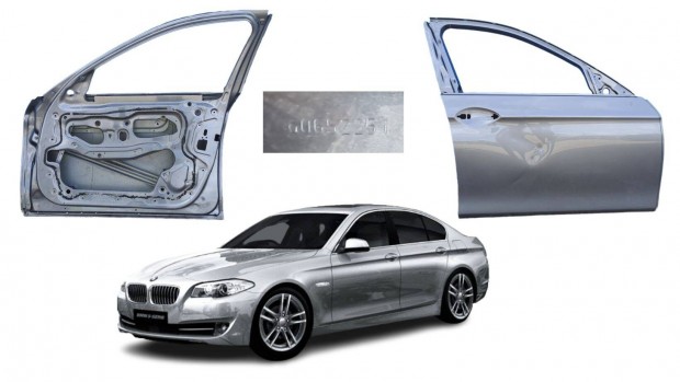 BMW 5-ös sorozat F10/F11 jobb első ajtó szürke horpadt