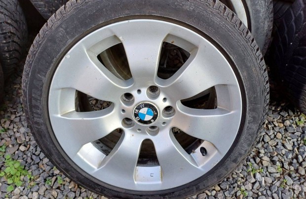 BMW 5x120 17 colos 8jx17 et 34 225/45 - 17 ujszer gumikkal