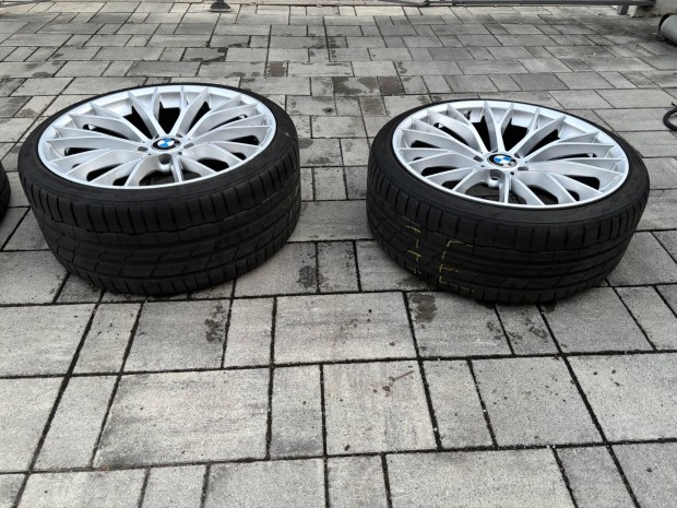 BMW 5x120 R20 20" alufelni szett kétszéles + nyári gumi