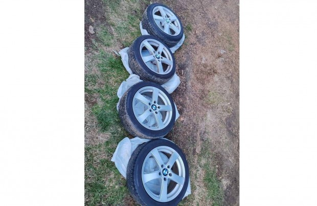 BMW 5x120 felni garnit�ra szett ny�ri gumikkal