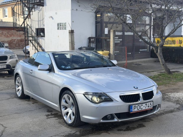 BMW 630Ci Cabrio (Automata) �j Vez�rl�s! Hib�tl...