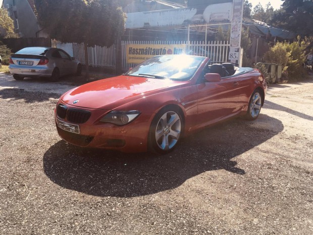 BMW 645Ci Cabrio (Automata) Akci!!! Az igazi...