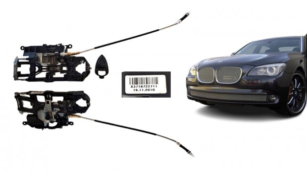 BMW 750Li F01 F02 (2009-2015) bal els ajtzr konzol csz X3718722711
