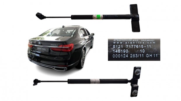 BMW 750 F01, F02, F04 (2008-15) bal első ajtó határoló 5121717761511