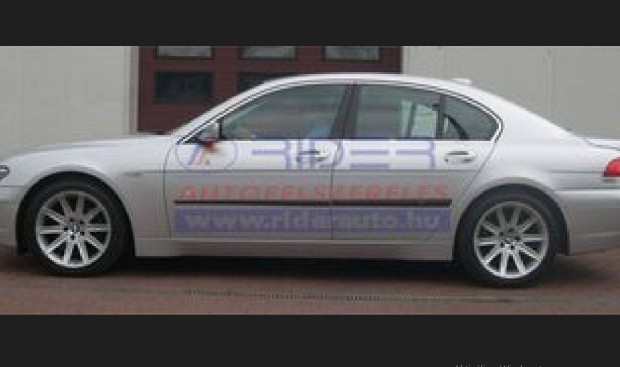 BMW 7 E65 Ajtóvédő Díszléc Oldalcsík