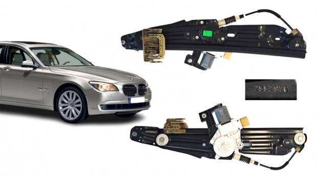 BMW 7 F01 F02 740i 750Li jobb hts ablakemel motorral csz. 71826169