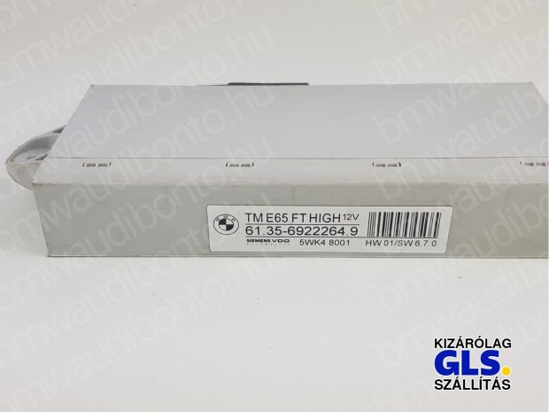 BMW 7 (E65, E66, E67) Bal első ajtó vezérlőegység/modul (6922264)