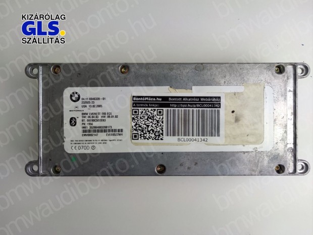 BMW 7 (E65, E66, E67) Bluetooth vezérlőegység modul (6946328)