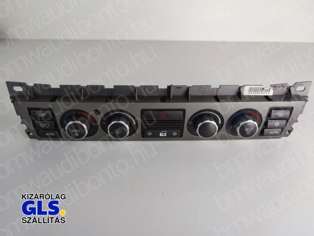 BMW 7 (E65, E66, E67) Fűtéskapcsoló egység/modul (manuális klímás)