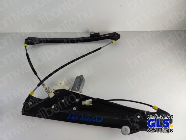 BMW 7 (E65, E66, E67) Jobb első ajtó ablakemelő szerkezet (elektromos)