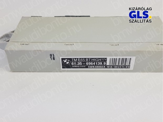 BMW 7 (E65, E66, E67) Jobb első ajtó vezérlőegység/modul (6964139)