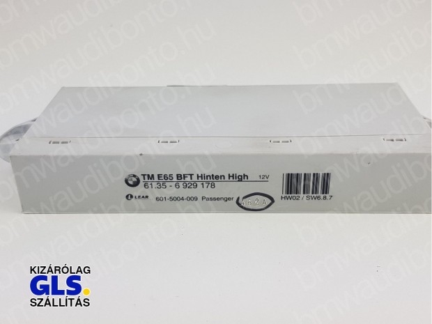 BMW 7 (E65, E66, E67) Jobb hátsó ajtó vezérlőegység/modul (6929178)