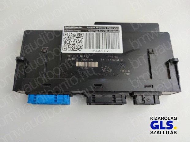 BMW 7 (F01, F02, F03, F04) Komfort vezérlőegység/modul (9202640)