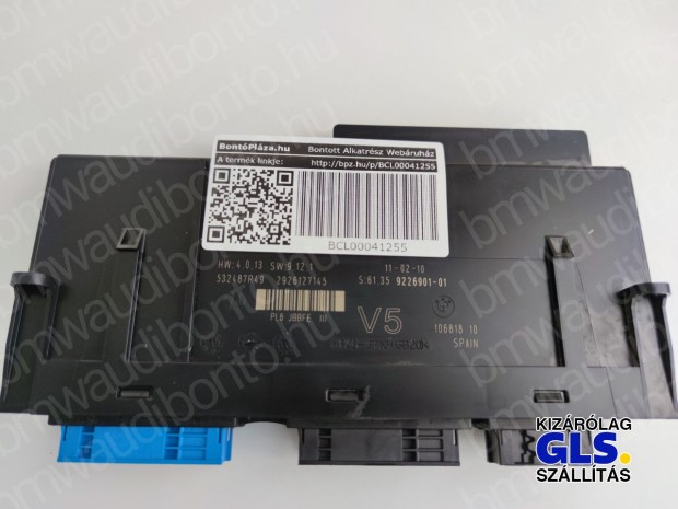 BMW 7 (F01, F02, F03, F04) Komfort vezrlegysg/modul (9226901)