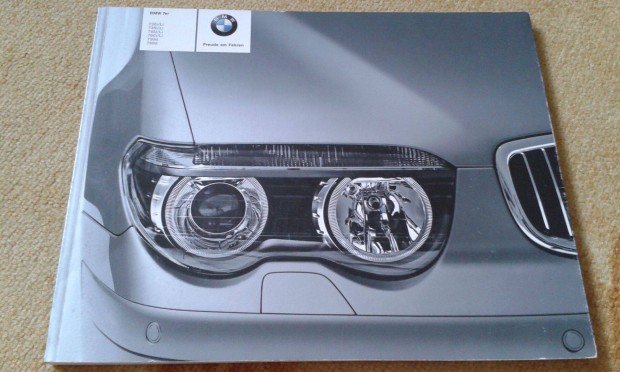 BMW 7-es prospektus 2004-es