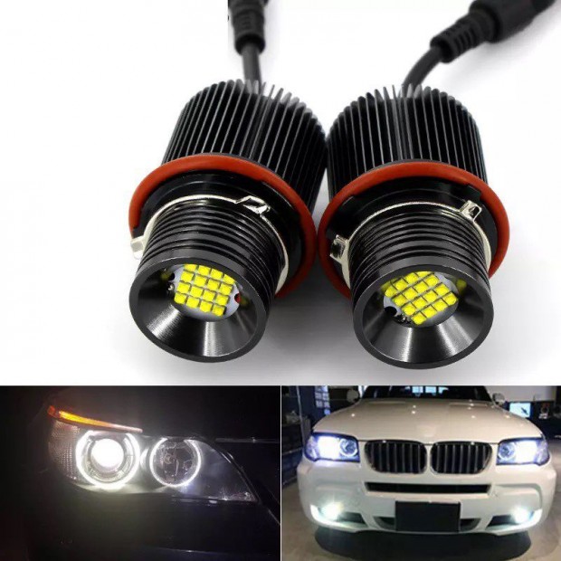 BMW Angel Eyes LED izz 2*45W, 9led/izz , E39 E53 E60 E61 E63 E64