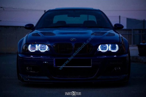 BMW DTM U style Angel eyes E46 halogn