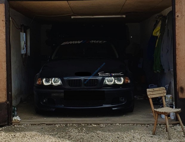 BMW DTM style Angel eyes E46 halogn