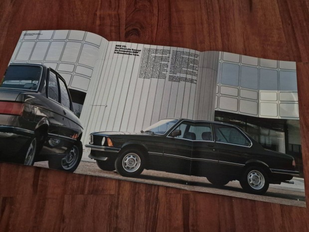 BMW E21 315 Prospektus 1983 Nmet Nyelv