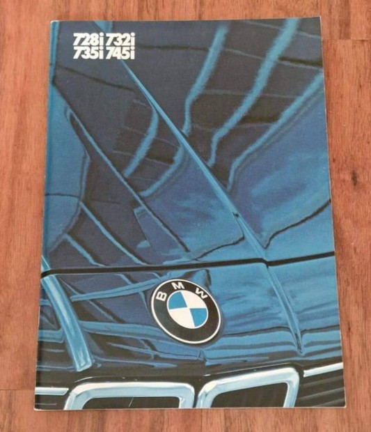 BMW E23 728i 732i 735i 754i Prospektus 1983