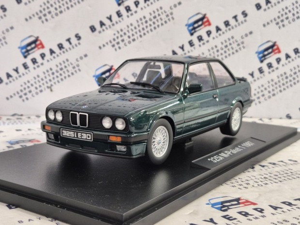 BMW E30 325i M paket 1 (1987) - zld -  KK Scale - 1:18