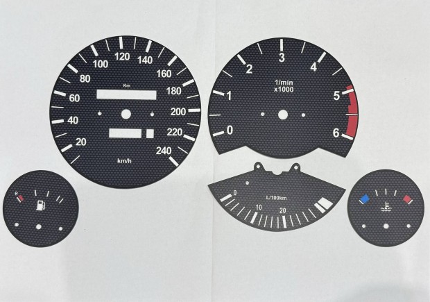 BMW E30 KM ra Carbon Flia  Szett j!