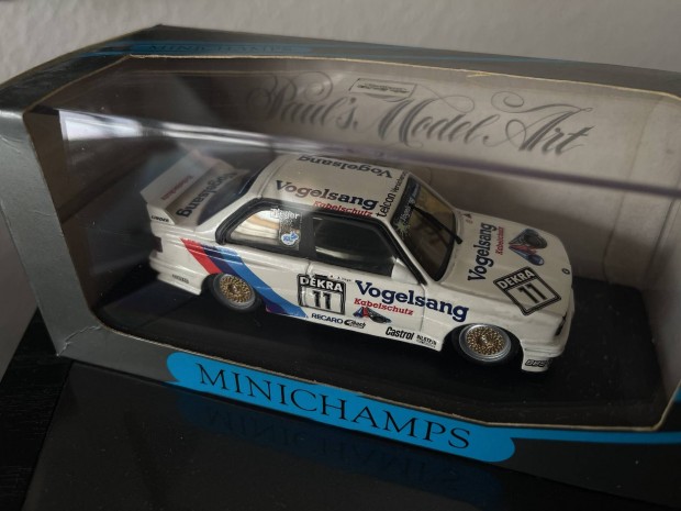 BMW E30 M3 1:43 Minichamps modell 