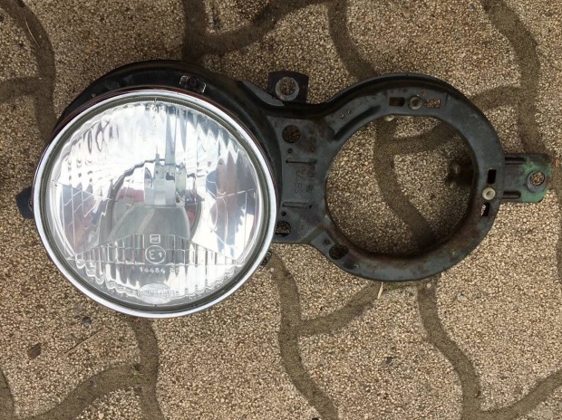 BMW E30 gyári Hella fényszóró lámpa krómkarikás