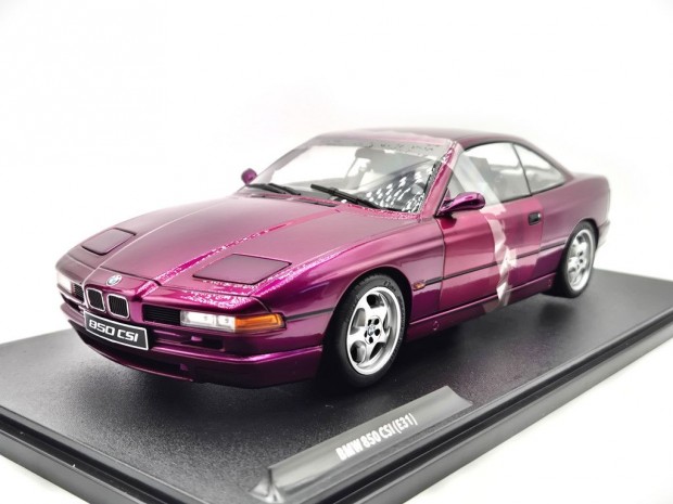 BMW E31 850 CSi (1992) - lila - Solido - 1:18